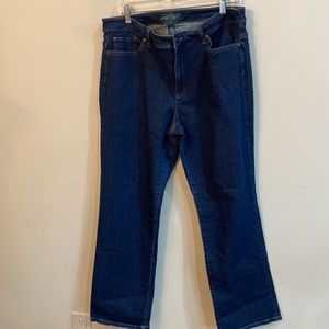 LRL Lauren Jeans Co. Ralph Lauren Women's Blue Jeans Size 16